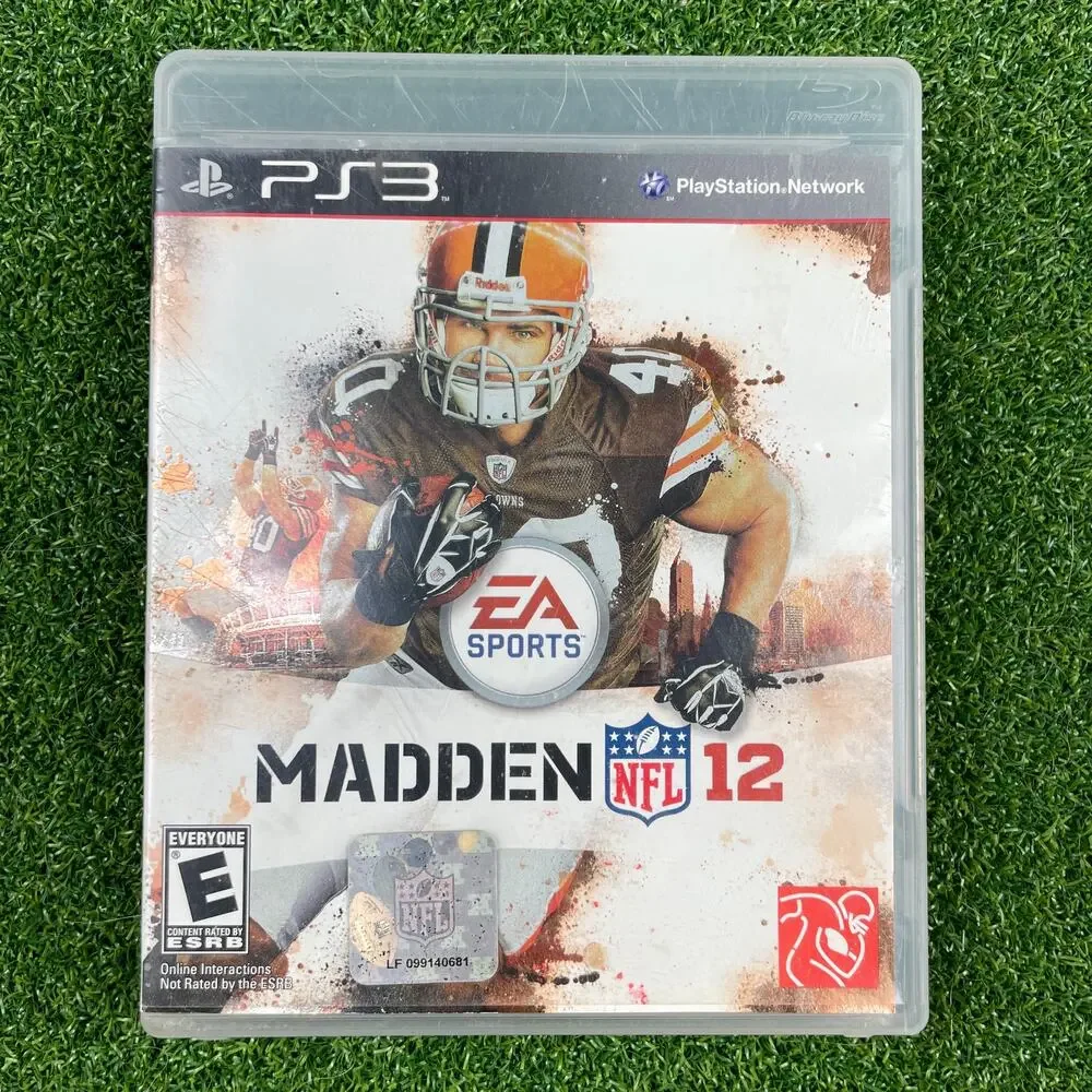 Madden NFL 12 (Sony PlayStation 3, 2011) PS3 Complete CIB